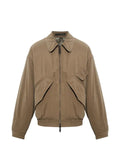Giorgio Armani insulated collared bomber jacket