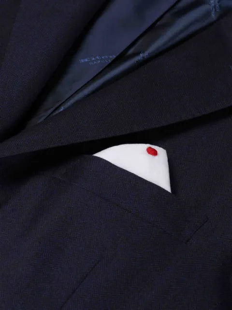 Kiton notched-lapel single-breasted blazer