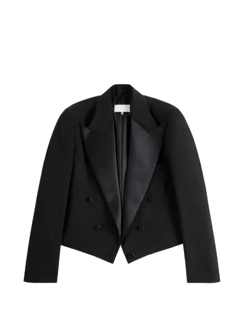 Maison Margiela grain-de-poudre tuxedo blazer