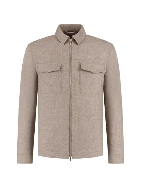 Marco Pescarolo jacket with chest pocket and zip fastening