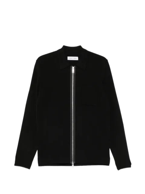 SAMSOE SAMSOE zip-up chest-pocket cardigan