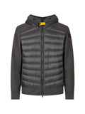 Parajumpers quilted panelled hooded jacket