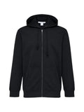 Comme Des Garçons Shirt train-print zip-up hoodie