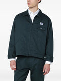 Needles logo-patch zip-up jacket
