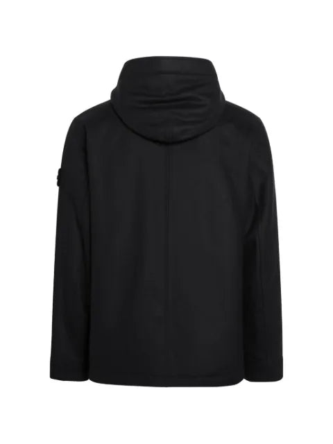 Stone Island 4100018 wool nylon flannel_S.I. ghost parka