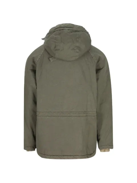 Massimo Osti Studio hooded raglan-sleeve jacket