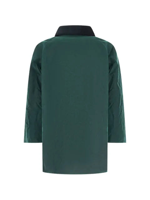 Paul Smith corduroy-collar raglan-sleeve jacket