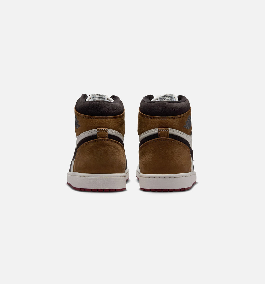Air Jordan 1 Retro High OG Love Letter Men's Lifestyle Shoe - Shadow Brown/Team Red/Light British Tan