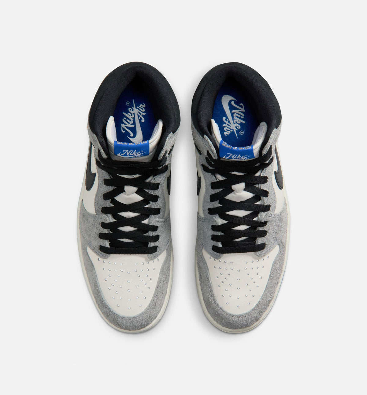 Air Jordan 1 Retro High OG Cool Grey Men's Lifestyle Shoes - Cool Grey/Black/Sail/Game Royal/White