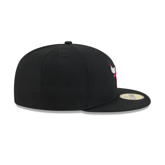 New Era 5950 Chicago Bulls Rhinestone Badge Fitted Hat
