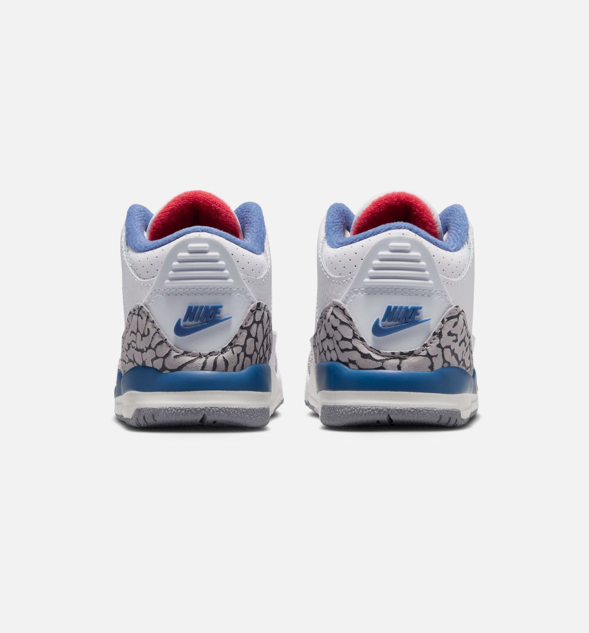 Air Jordan 3 Retro OG True Blue – Infant & Toddler Lifestyle Shoe | White/Fire Red/True Blue