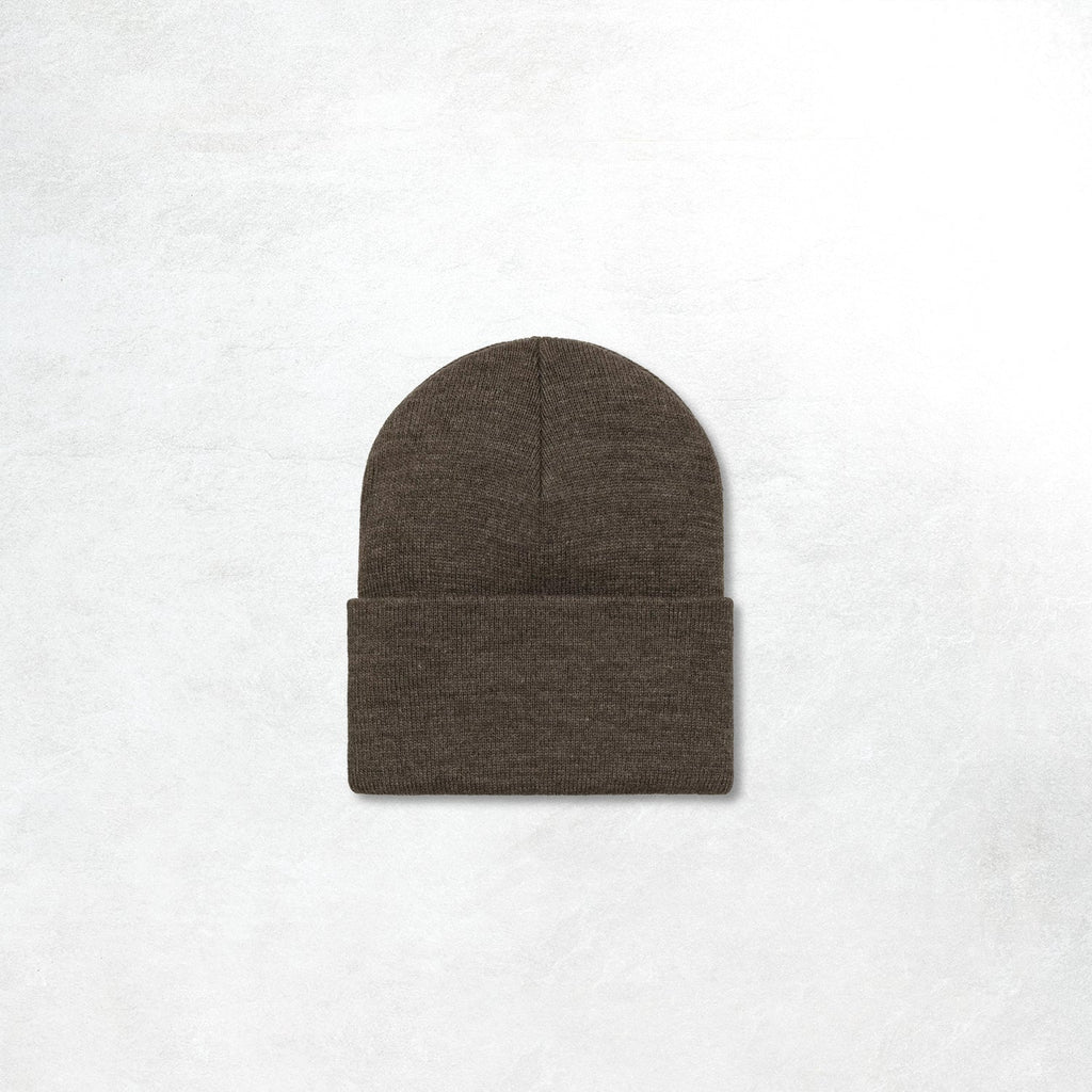 Carhartt WIP Acrylic Watch Hat: Shungite Heather