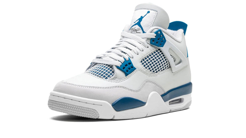 Air Jordan 4 OG 'Military Blue' – The Rarest AJ4 Colorway in White, Military Blue & Fire Red