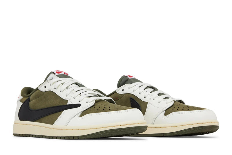 Travis Scott x Air Jordan 1 Low OG SP 'Reverse Olive - Medium Olive'