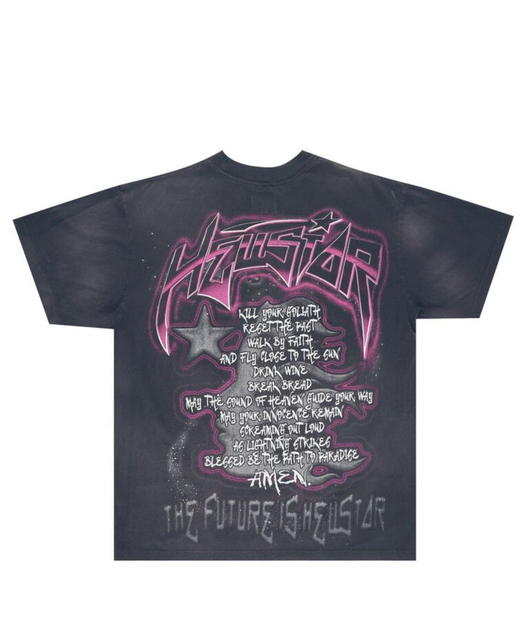 Hellstar The Future T-Shirt Black/Pink