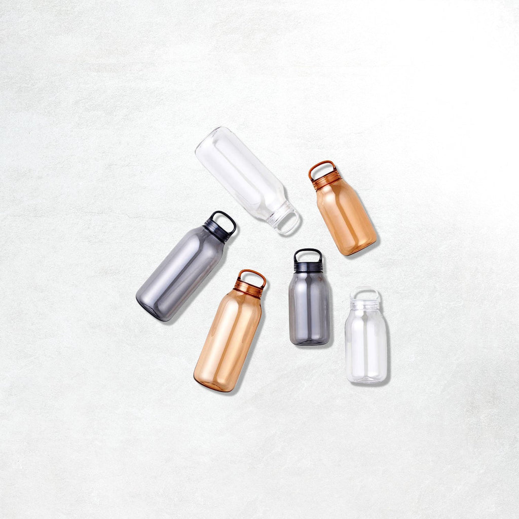 Kinto Water Bottle 500ml: Smoke