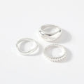 Chunky Statement Ring Set