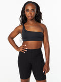 SCUBA ONE SHOULDER TOP