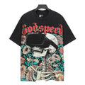 Godspeed Washed Black Rock Graphic T-Shirt