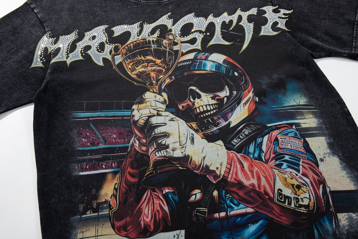 MAJESTIK Astronaut Trophy Graphic T-Shirt