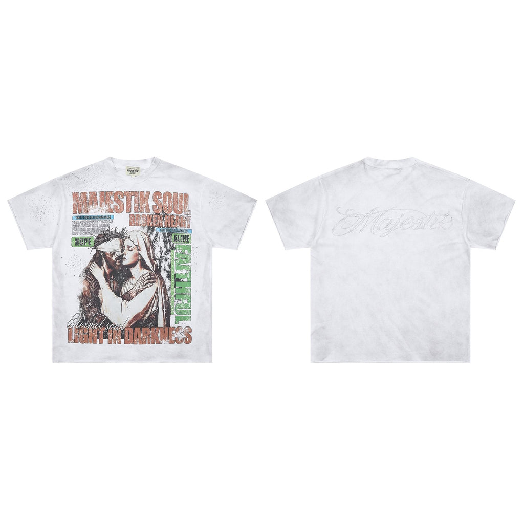 MAJESTIK Soul Graphic Short-Sleeve T-Shirt