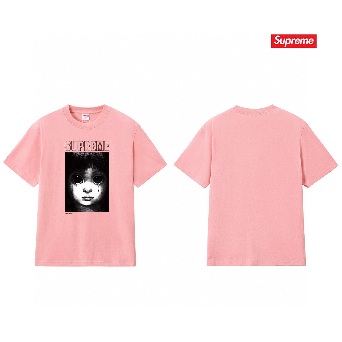 Supreme Portrait Graphic Short-Sleeve T-Shirt