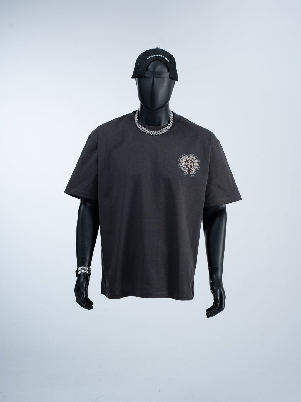 Chrome Hearts Horseshoe Cross Graphic T-Shirt