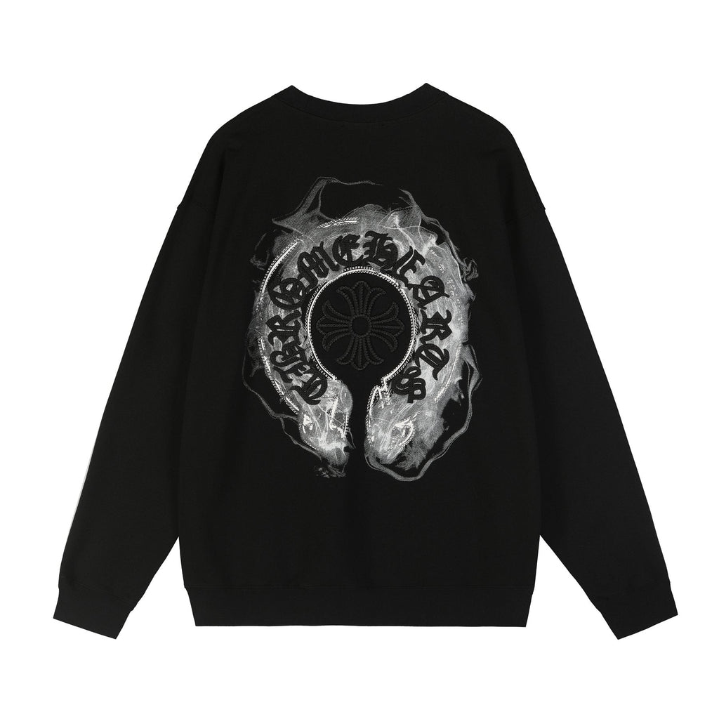 Chrome Hearts Cross Graphic Crewneck Sweatshirt