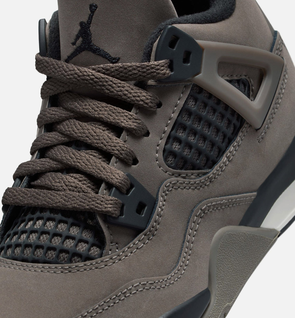 Air Jordan 4 Retro 'Cave Stone and Black' Preschool - Cave Stone/Black/Moon Particle