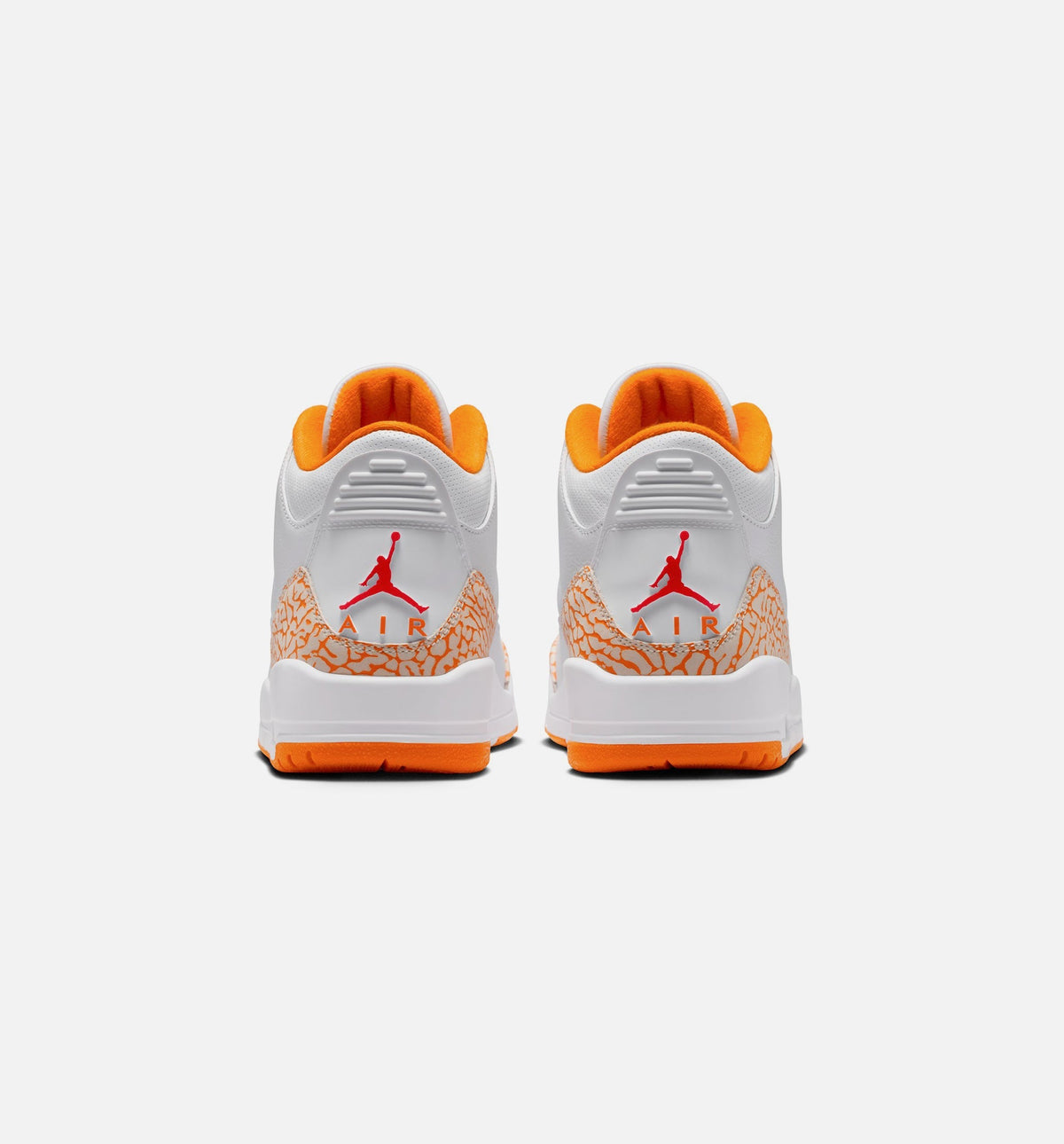 Air Jordan 3 Retro Orange Citrus Women's Lifestyle Shoes - White/Multicolor