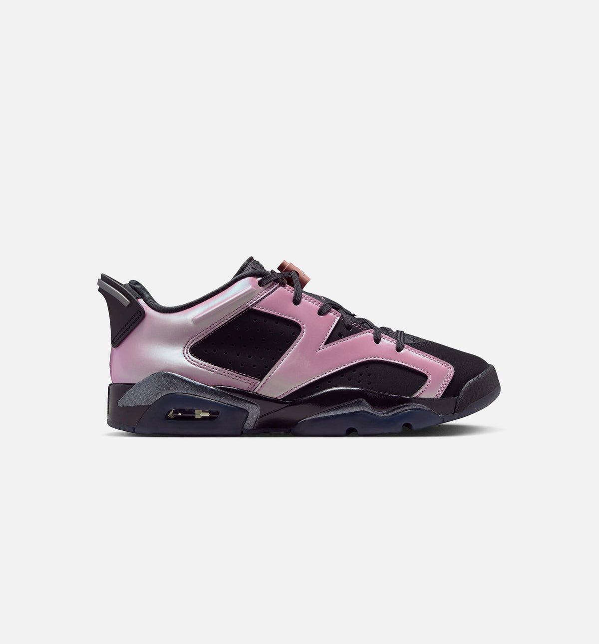 Air Jordan 6 Retro Low Metamorphosis Women's Sneakers - Black/Black/Desert Berry