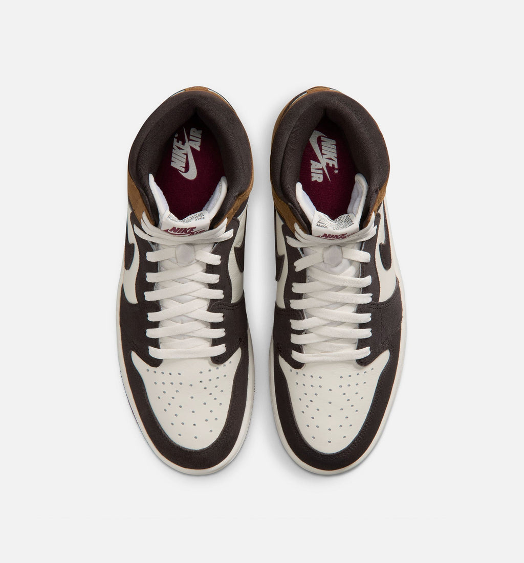 Air Jordan 1 Retro High OG Love Letter Men's Lifestyle Shoe - Shadow Brown/Team Red/Light British Tan