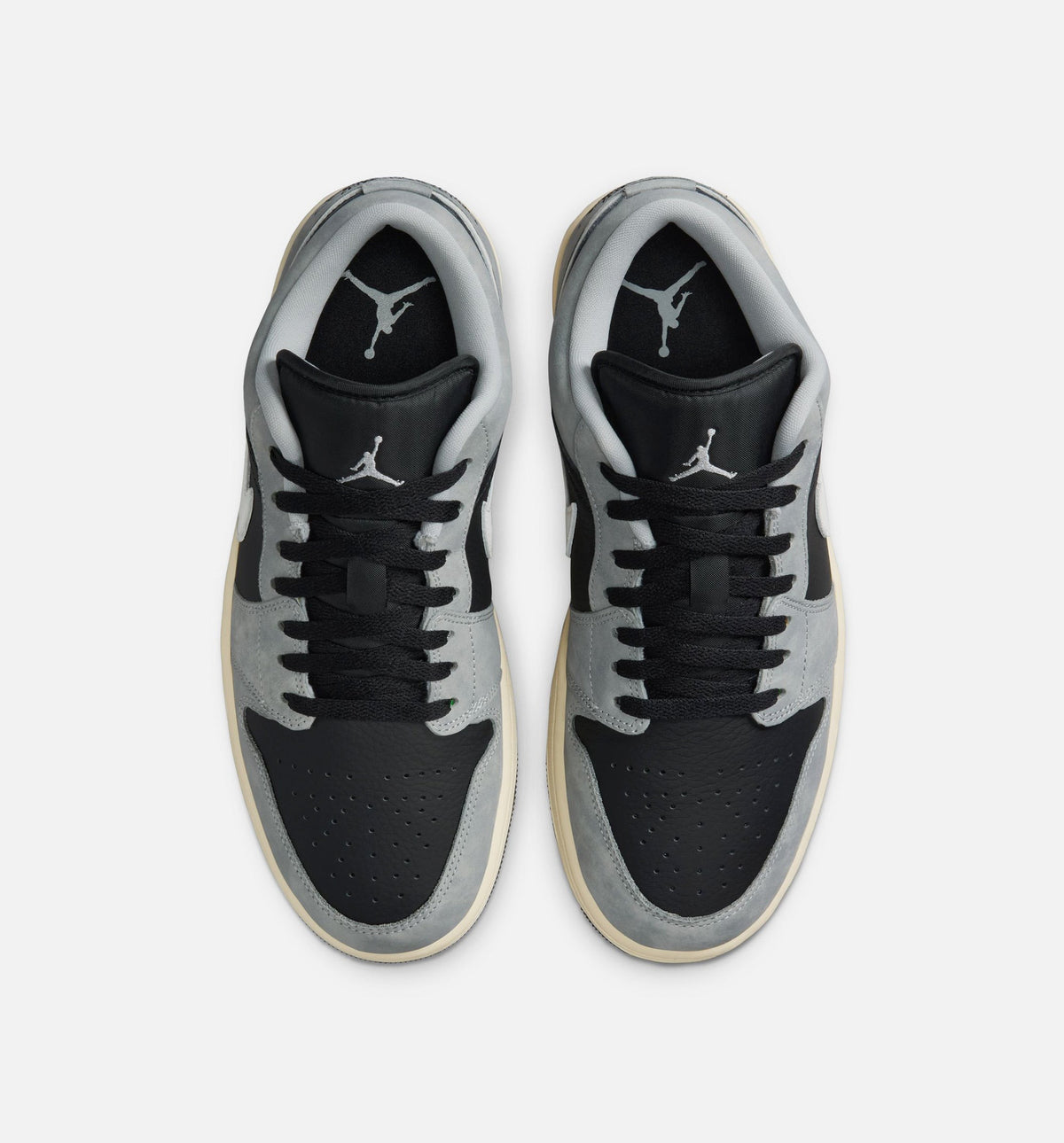 Air Jordan 1 Low SE Men's Lifestyle Shoes - Light Smoke Grey/White/Off Noir