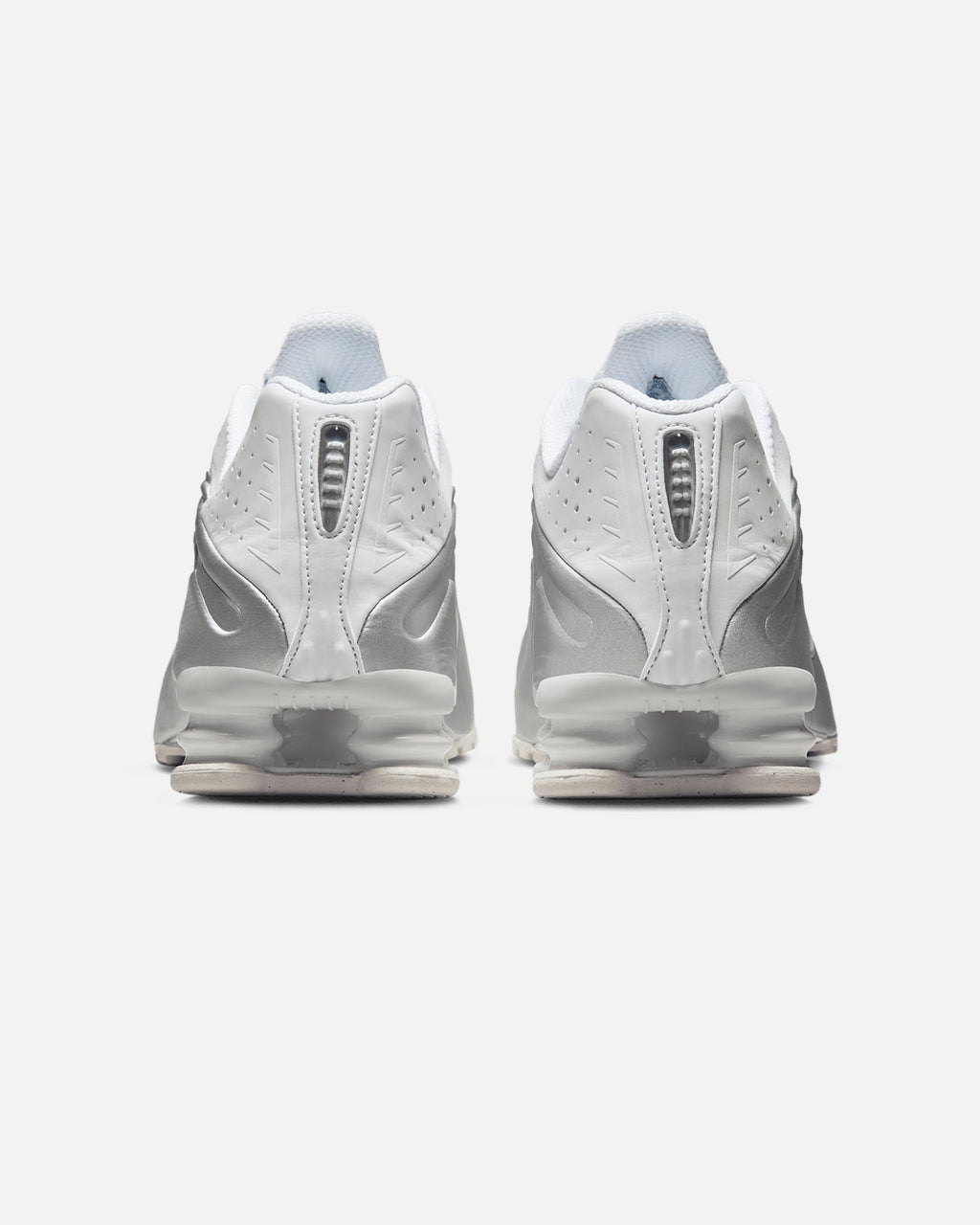 Nike Shox R4 White/Metallic Silver