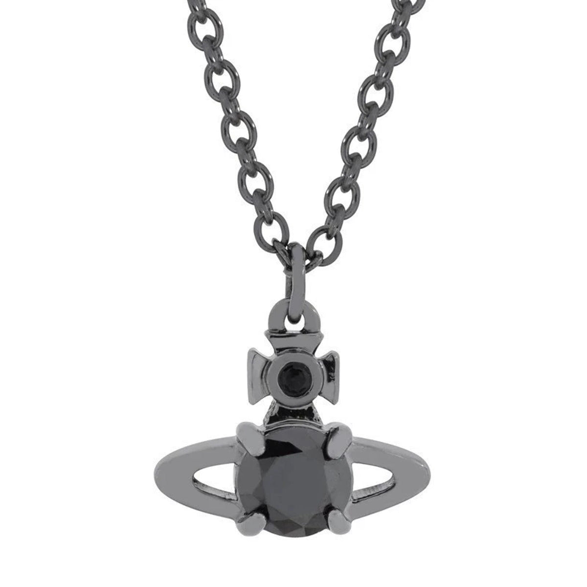 Vivienne Westwood Style Crystal Orb Choker Necklace