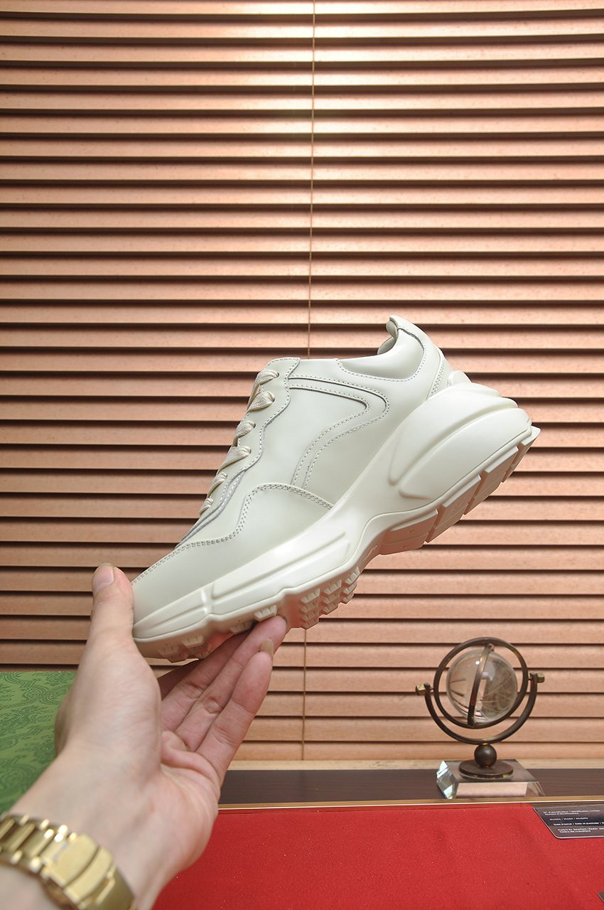 Gucci White Chunky Sneakers