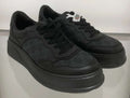 Gucci Men's Black Patterned Low-Top Sneakers