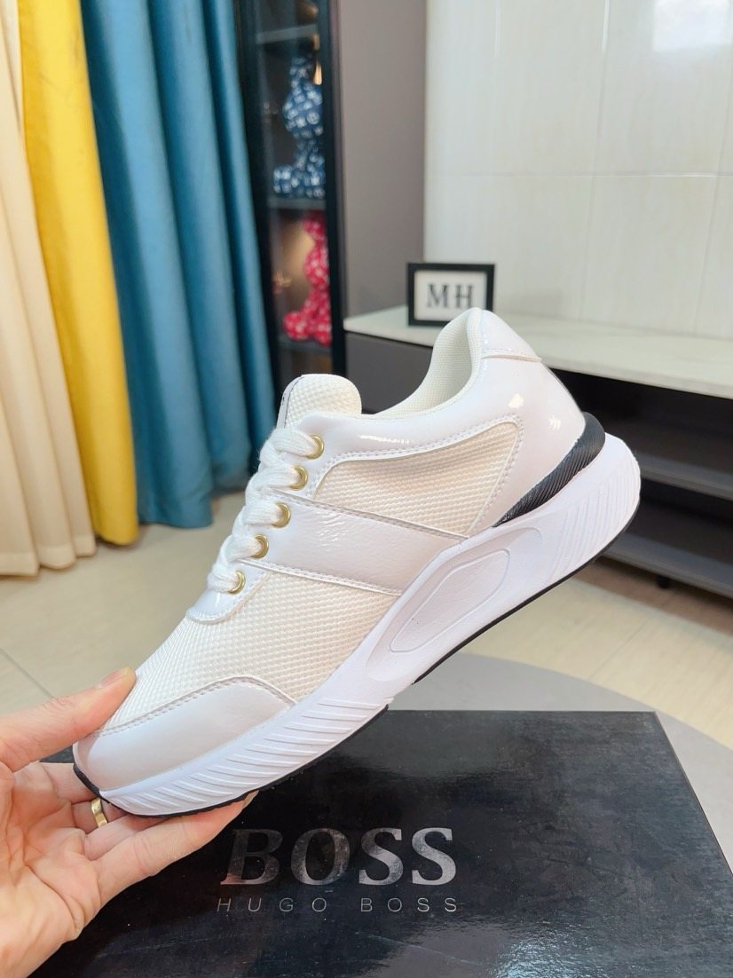 Hugo Boss Color-Block Low-Top Sneakers