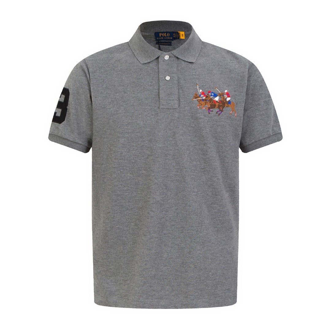 Ralph Lauren Embroidered Horse Short-Sleeve Polo Shirt