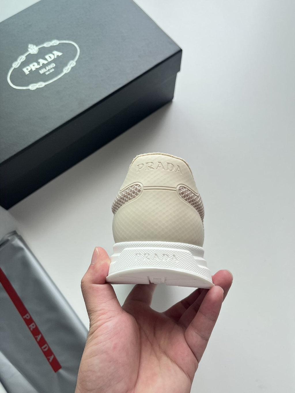 Prada Prax Mesh Sneakers